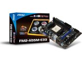 MSI FM2-A55M-E33 mATX FM2 A55 DDR3 1PCI-E16 1PCI-E1 1PCI SATA2 HDMI USB2.0 Motherboard (MSI/MicroStar: FM2-A55M-E33)