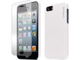 Capdase Karapace Jacket Case Pearl Series for iPhone 5 - Pearl White (Capdase: KPIH5-P102)