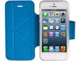 Momax The Core Smart Case for Apple iPhone 5 - Light Blue (Momax: GCSDAPIP5B12)