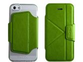 Momax The Core Smart Case for Apple iPhone 5 - Green (Momax: GCSDAPIP5B09)