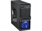 Sentey Extreme Division GS-6010 Plus Sandy Matte Black Computer Case With Side Panel Window (Sentey: GS-6010 Plus)