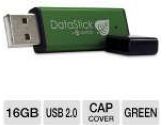 Centon DataStick Pro DSP16GB-009G 16GB Flash Drive - USB 2.0, Green (Centon: DSP16GB-009G)