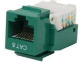 BYTECC RJ45TL-Y Cat. 6 Tool Less Keystone Jack - Green (BYTECC INC: RJ45TL-G)