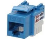 BYTECC Cat. 6 Punch Down Keystone Jack - Blue (BYTECC INC: RJ45PD-B)