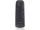 Belkin BV112230-08-BLK 12 Outlet Surge Protector 8FT Cord 3996 Joules Right Angle Plug - Black (Belkin: BV112230-08-BLK)