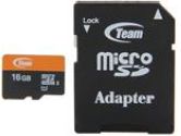 Team 16GB Micro SDHC Flash Card (Team Group: TUSDH16GUHS03)