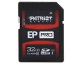 Patriot EP Pro Series 32GB Secure Digital High-Capacity (SDHC) Flash Card (Patriot Memory: PEF32GSHC10333)