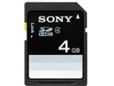 SONY 4GB Secure Digital High-Capacity (SDHC) Flash Card (Sony: SF4N4)