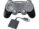 i-CON PS3 PLAY N' TYPE WIRELESS CONTROLLER w/ QWERTY KEYPAD (i-CON by ASD: 884095138547)