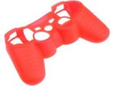 Red Silicon Rubber Skin Gel Case Cover For Sony PS3 Controller (NEEWER: 848738082741)