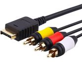 Everydaysource Compatible With Sony PlayStation 2 (PS2) / PlayStation 3 (PS3) / Playstation 3 Slim (PS3 Slim) Composite AV Cable 2 Pack: 7ft & 6ft (Everydaysource: 886610550353)