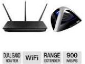 Asus Dual-Band Wireless-N900 Gigabit Router and ASUS Dual-Band Wireless-N900 Range Extender Bundle (Asus: RT-N66U Bundle)