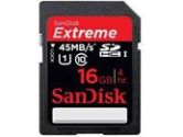 SanDisk Extreme 16GB Secure Digital High-Capacity (SDHC) Memory (Flash Memory) (SanDisk: SDSDX-016G-X46)