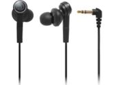 Audio-Technica ATH-CKS77BK Solid Bass in Ear Headphones (Audio Technica: ATH-CKS77BK)