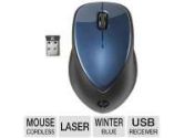 HP X4000 Wireless Mouse - 2.4GHz, Link-5 Micro Receiver, Laser Sensor, Winter Blue (HP: H1D34AA#ABA)