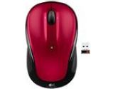 Logitech M325 Wireless Mouse USB Optical Metalic Red (Logitech: 910-002705)