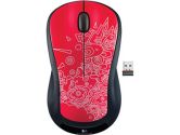 Logitech M310 Wireless Mouse USB Optical Red Topography (Logitech: 910-003000)