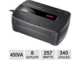 APC NETWORK Battery Back-UPS NS - 450 VA, 8 Outlet, 120V, 60 Hz, 257 Watts, 340 Joules - Keeps your network up when the power goes down. (APC: BN4001             D)