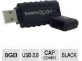 Centon RCDSW8GB-001 8GB Waterproof Flash Drive - USB 2.0, 5 MB/s Write, 10 MB/s Read, 5.0V, Black (Centon: RCDSW8GB-001)