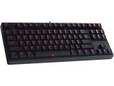 Ducky DK9087 Shine 2 Brown Switch Red LED 78KEYS ABS Keycap US Layout Mechanical Keyboard (Ducky: DK9087S2-BUSALR)