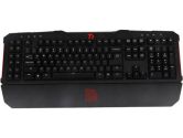 Thermaltake TT eSports Meka G-UNIT Cherry MX Red Mechanical Black Gaming Keyboard White LED Backlit (Tt eSports by Thermaltake: KB-MGU006USH)