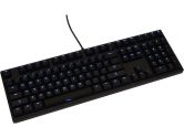 Ducky DK2108S Red Switch Blue LED 108 Keys ABS Keycap US Layout Mechanical Keyboard (Ducky: DK2108S-RedSwitch-BlueLED)