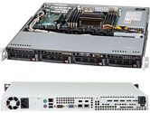 Supermicro 813MTQ-441CB 1U 4XSAS/SATA EATX 440W/480W Chassis (SuperMicro: CSE-813MTQ-441CB)