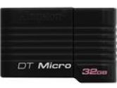 Kingston 32GB USB 2.0 DataTraveler Micro Black USB Flash Drive (Kingston: DTMCK/32GB)