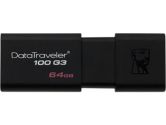 Kingston 64GB USB 3.0 DataTraveler 100 G3 USB Flash Drive (Kingston: DT100G3/64GB)