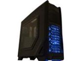 XION XION Gaming Series XON-985-BK Black with BLUE  LED Light Computer Case (XION: XON-985-BK)