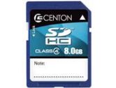 Centon 8GBSDHC4 8 GB Secure Digital High Capacity (SDHC) - 1 Card (Centon: 8GBSDHC4)