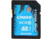 Kingston 16GB Secure Digital High-Capacity (SDHC) Ultimate Flash Card (Kingston Technology Corp.: SDA10/16GB)