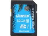 Kingston 32GB Secure Digital High-Capacity (SDHC) Ultimate Flash Card (Kingston Technology Corp.: SDA10/32GB)