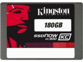 Kingston 180GB SSDNow KC300 SSD SATA3 2.5in 7MM Height W/ADAPTER (Kingston: SKC300S37A/180G)