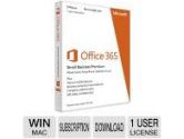 Microsoft Office 365 Small Business Premium Edition 1 Year Subscription Medialess - English (Microsoft: 6SR-00009)