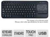 Logitech Wireless Touch Keyboard k400 - USB Range Extender, Reburished (Logitech: 920-003070-RB)