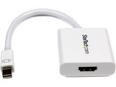 StarTech.com Mini DisplayPort to HDMI Active Video & Audio Adapter Converter - 1920X1200 - White (StarTech.com: MDP2HDSW)
