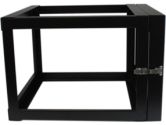 StarTech.com 6U 22IN Depth Hinged Open Frame Wall Mount Server Rack (StarTech.com: RK619WALLOH)