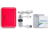 Momax Ipower Go 8800MAH External Battery Pack - Red (Momax: IP24P)