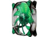 Cougar Cfd 140mm 1000RPM 124.4CFM 18DB Green LED Fan (Cougar: CFD14HBG)