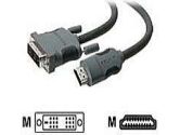 Belkin video cable - HDMI / DVI - 6 ft (Belkin: AM22402TT06-SN)