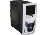 RAIDMAX Cobra ATX-502WWW Black with White front panel Computer Case With Side Panel Window (Raidmax: ATX-502WWW)