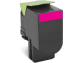 Lexmark 80C1HM0 Magenta High Yield Return Prog Toner Cartridge F/ CX410/510 (Lexmark: 80C1HM0)