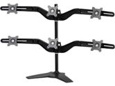 Amer Networks AMR6S Hex Flat Panel LCD Monitor Stand Support VESA Mounting (Amer Networks: AMR6S)