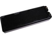 Black Ice SR1-360 Silent Revision 1 Triple 120mm Fan 2-ROW Radiator G 1/4IN Threaded Black Carbon (Hardware Labs: BISR1360F2)