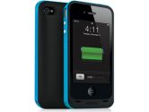 Mophie Juice Pack Plus Rechargeable Battery Case for iPhone 4/4s - Cyan (Mophie: 1161_JPP-IP4-CYN)