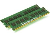 Kingston KVR13N9S8K2/8 8GB 2X4GB Kits DDR3-1333MHZ DIMM Non-ECC Sr X8 CL9 Gold Single Rank Memory (Kingston: KVR13N9S8K2/8)