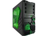 APEVIA X-Sniper X-SNIPER2-GN Black Computer Case w/ Side Window-Green With Side Panel Window (APEVIA CORP.: X-SNIPER2-GN)