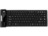 ADESSO Antimicrobial Waterproof Flex Keyboard AKB-212UB Black Keyboard (Adesso: AKB-212UB)