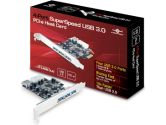 Vantec IO Card UGT-PC341 4PORT SuperSpeed USB 3.0 PCI Express Host Card Retail (Vantec: UGT-PC341)